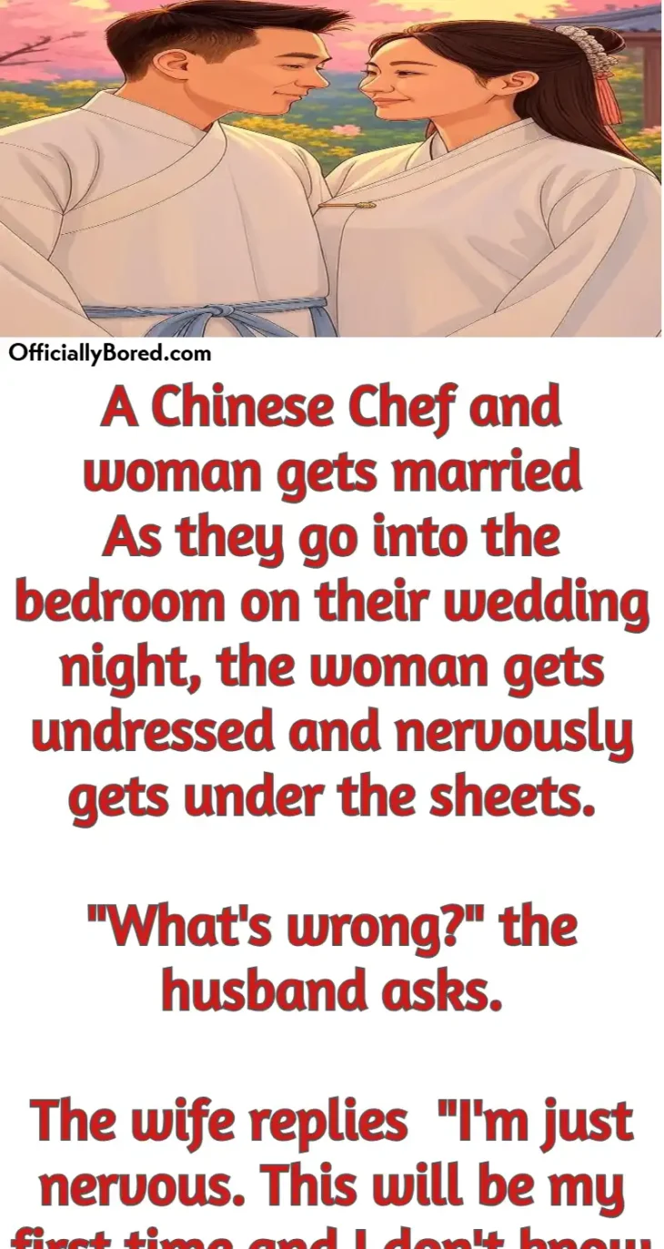 Chinese man and woman marriage 69 joke