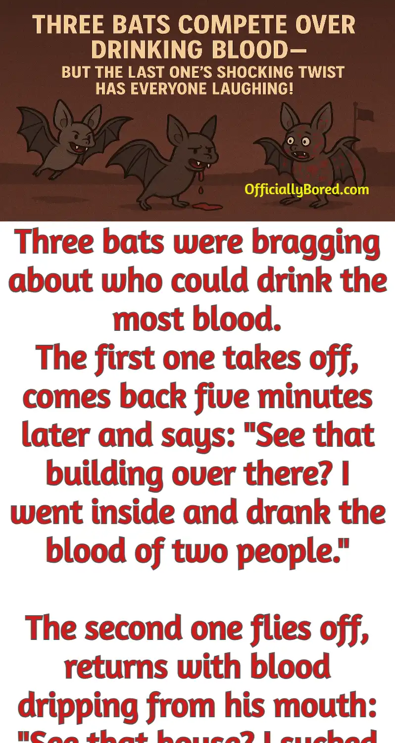 three bats blood joke