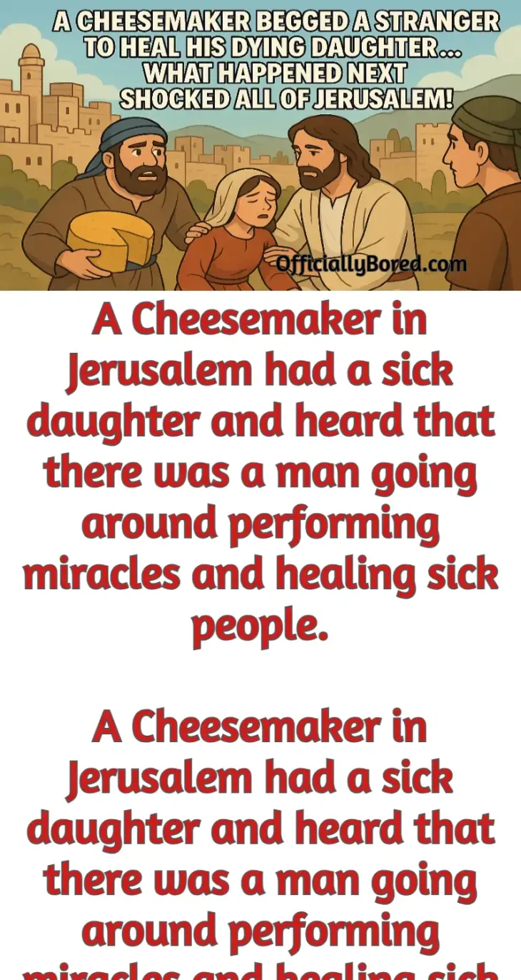 cheesemake daughter jesus cheese wheel funny joke story