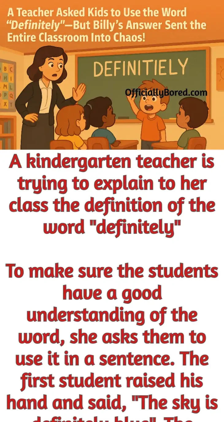 kindergarten billy definitely